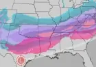 Winter Storm Set to Blanket South and East with Ice, Snow