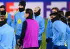Frozen Stars Train in Eden: Barcelona Attracts Huge Attention, Flick Praises Slavia