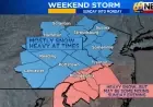 Weekend Snow Forecast: Track Shifts, Likelihood of Significant Snow Increases