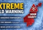 Extreme Cold Warning and Polar Vortex Air Put Milwaukee in the Deep Freeze as Boston Braces for Bitter Cold and Weekend Snow