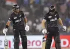New Zealand Players Wear Black Armbands in Raipur T20I Against India