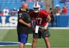 Josh Allen Joins Buffalo Bills Head Coach Interviews