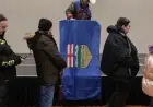 Hundreds Rally to Support Alberta’s Secession from Canada Referendum