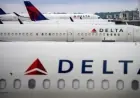 Car Smashes Through Glass Doors at DTW Delta Check-In
