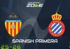 Valencia vs Espanyol: Team News and Match Prediction Preview
