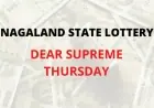 Nagaland Lottery Sambad: January 22, 2026 Dear Supreme Results Announced
