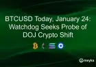 DOJ Crypto Policy Under Investigation: BTCUSD Impacts Explored, January 24