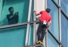 Climber Alex Honnold Conquers Taiwan’s Tallest Skyscraper