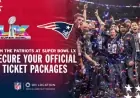 New England Patriots Unveil Super Bowl LX Fan Ticket Package, Available Now