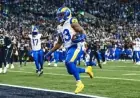 Rams RB Kyren Williams’ 9-Yard TD Catch Secures Lead Over Seahawks