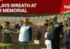 PM Honors War Memorial; Republic Day Parade Commences Shortly