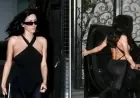 Bianca Censori Stuns in Solo Outing Wearing Skin-Tight Black Outfit