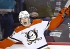 Sennecke Shines in NHL Debut with Hat Trick for Ducks in Canada