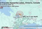 4.1 Magnitude Earthquake Hits Kawartha Lakes, North of Toronto