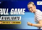 Donna Vekic Shines in Philippine Women’s Open Debut | Highlights