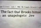 Mel Brooks Documentary Features St. Louis Jewish Light Column