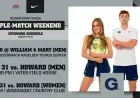 Hoyas Prepare to Face William & Mary and Howard This Weekend