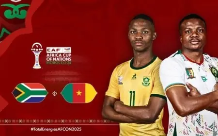 بث مباشر لمباراة الكاميرون وجنوب إفريقيا في كأس أمم إفريقيا 2025