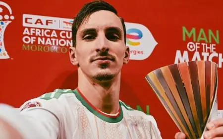 عادل بولبينة يفصح عن سبب دموعه بعد هدفه المذهل وتأهل المنتخب الجزائري