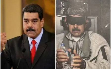 مادورو وزوجته يتعرضان لإصابات أثناء اعتقال أمريكي مثير في كراكاس