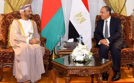 وزير الخارجية يناقش التطورات في اليمن والسودان وغزة مع نظيره العماني