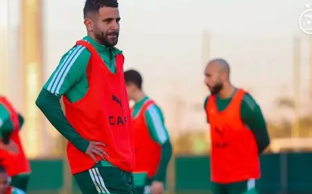 رياض محرز يعلن عن ختام مشاركاته في كأس إفريقيا ويطمح لتحقيق اللقب مع جيله الحالي