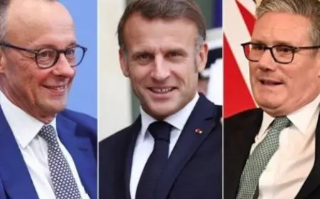 قادة بريطانيا وألمانيا وفرنسا يوحدون جهودهم للتنسيق حول تطورات إيران