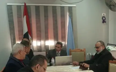 وكيل تعليم كفر الشيخ يتفقد سير امتحانات النقل للفصل الدراسي الأول