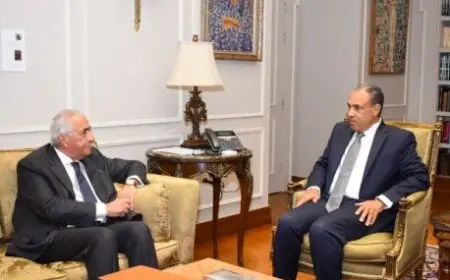 وزير الخارجية يرحب بمسئولي غرفة التجارة الأمريكية في القاهرة لتحسين العلاقات الاقتصادية