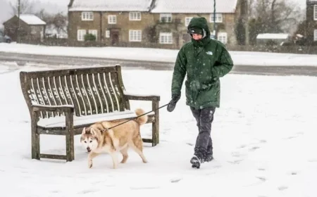 Massive Blizzard to Blanket UK Cities with Up to 10 Inches of Snow Next Week