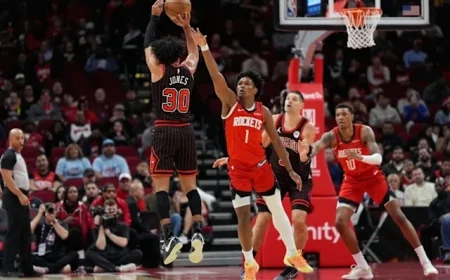 Durant Scores 28, Sengun’s Double-Double Propel Rockets Over Bulls