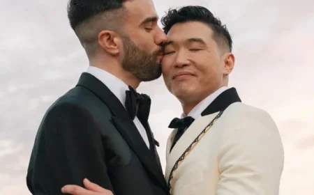 Joel Kim Booster and John Michael Sudsina Celebrate Marriage