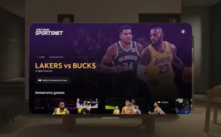 Courtside Lakers-Bucks Experience with Apple Vision Pro Leaves Me Craving More