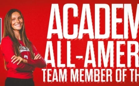 University of Nebraska’s Reilly Honored as Academic All-America Team Member of the Year