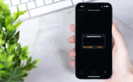 Update and Restart Your iPhone Now: Essential Tips for Users