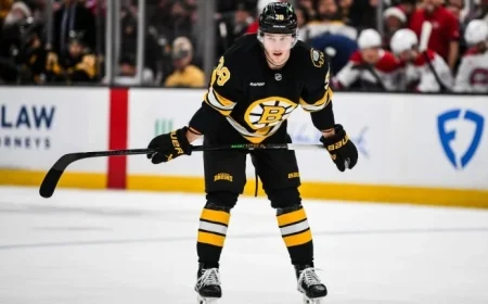 Geekie Returns to Bruins Against Red Wings After Son’s Birth