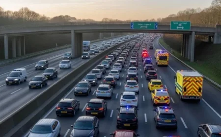 Major Disruption on M3 Northbound Near Lightwater: Essential Info for Drivers