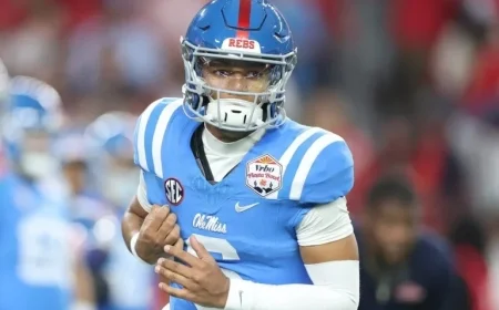 Ole Miss’s Trinidad Chambliss Eyes NFL Amid NCAA Legal Battle