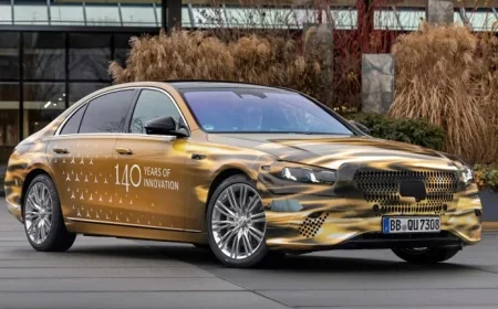 Mercedes S-Class Debuts with Enhanced Engines and Additional Awards