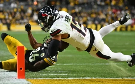 Houston Texans Secure Wild Card Victory with 3 Fourth-Quarter Touchdowns Against Steelers
