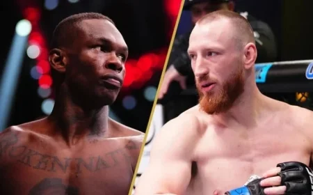 Israel Adesanya, Joe Pyfer to Headline UFC Seattle This March