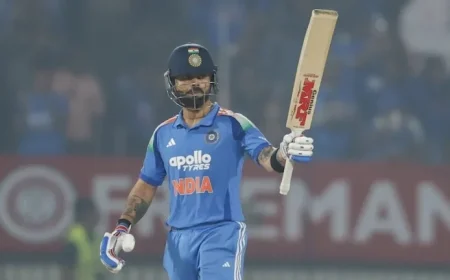 Kohli Surpasses Rohit as No. 1 in Men’s ODI Batting Rankings