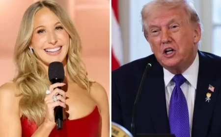 Nikki Glaser Reveals Cut Golden Globes Jokes on ICE and Trump