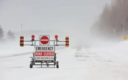 Weather Forces Closure of Highway 17