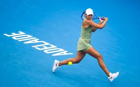 Cristian Defeats Kasatkina; Faces Keys in Adelaide Quarterfinals
