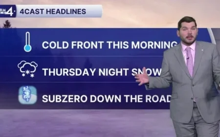 Early Snow and Dropping Temperatures Hit Southeast Wisconsin