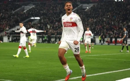 Nartey Clinches Victory in Thrilling Stuttgart vs. Frankfurt Clash