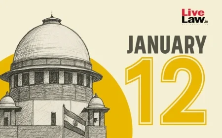 Supreme Court Highlights: Key Updates from January 12, 2026