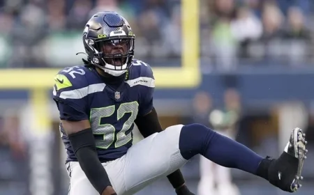 Ex-Seahawks DE Darrell Taylor Released, Eligible for Playoff Rosters