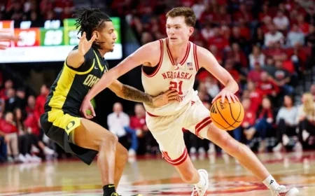 Nebraska Basketball Secures Perfect Record with Dominant Victory Over Oregon